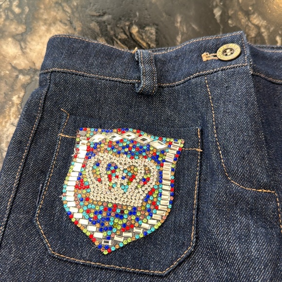 NWOT Pan con chocolate jeans. Sz 2 - Picture 2 of 5